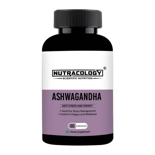 Nutracology Ashwagandha Tablets For Stamina Energy and Strength - usa canada australia