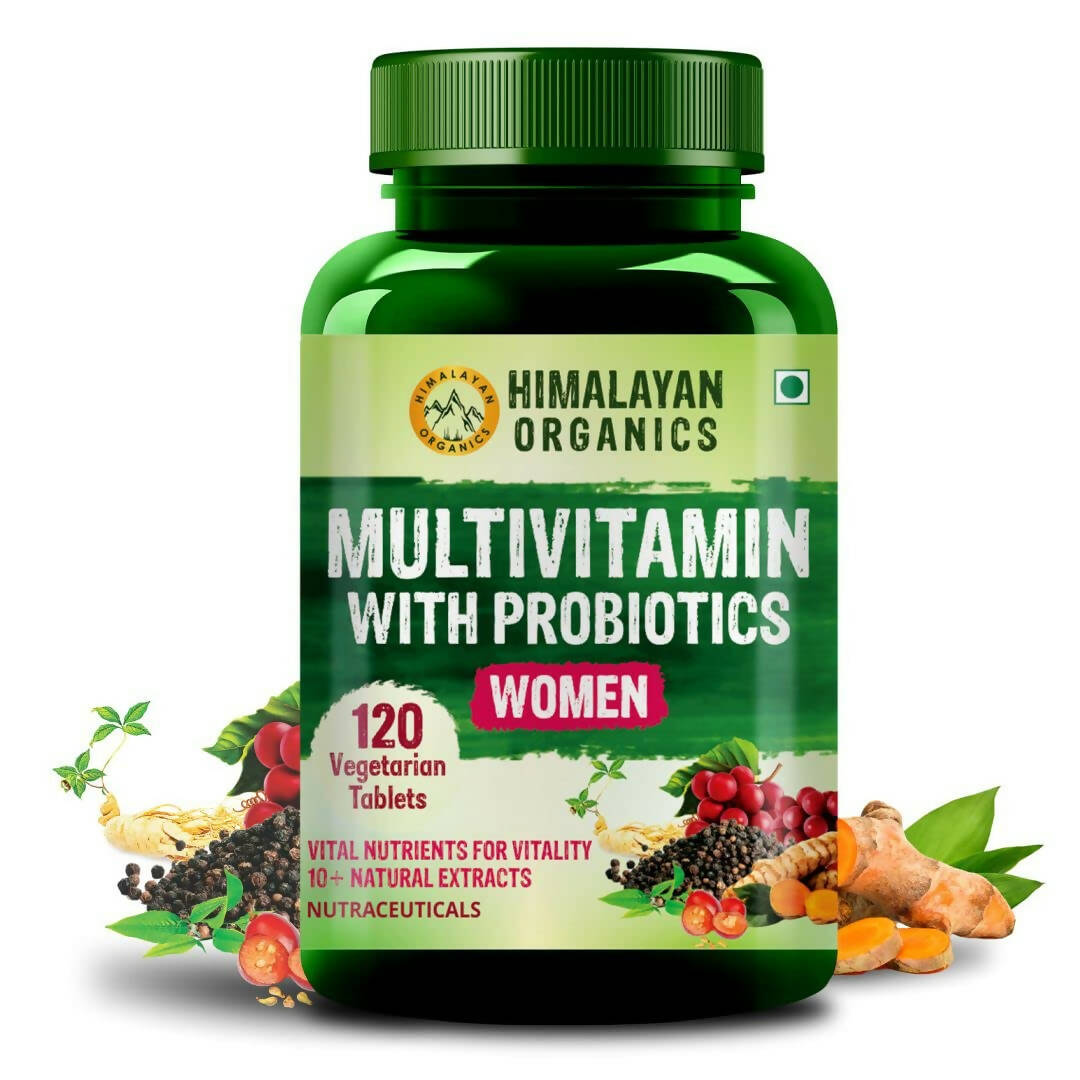 Himalayan Organics Multivitamin With Probiotics Tablets For Women -  usa australia canada 