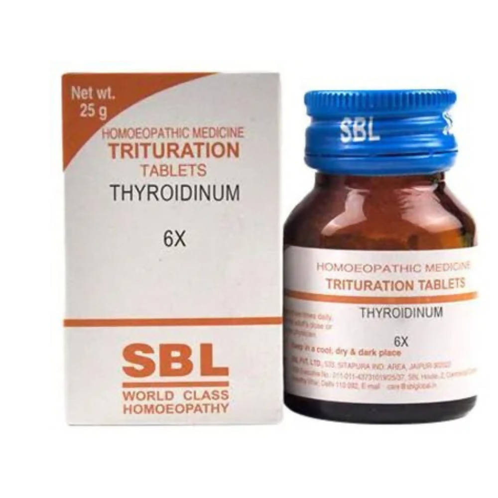 SBL Homeopathy Thyroidinum Trituration Tablets - BUDEN
