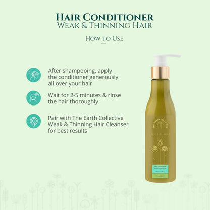 The Earth Collective Hair Conditioner - Weak & Thinning Hair