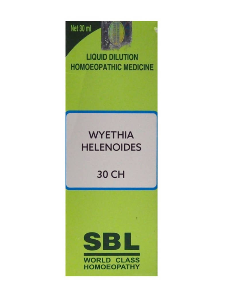 SBL Homeopathy Wyethia Helenioides Dilution