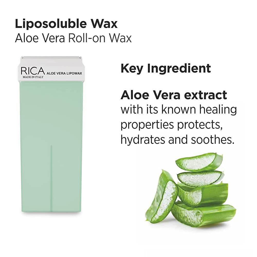 Rica Aloe Vera Roll On Lipo Wax Refill