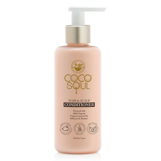 Coco Soul Hair & Scalp Conditioner with Coconut, Hibiscus & Brahmi - Buy in USA AUSTRALIA CANADA