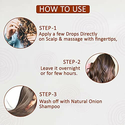 NutriGlow NATURAL'S Onion Hair Oil