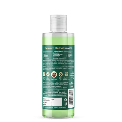 Lakshmi Krishna Naturals Premium Herbal Shampoo