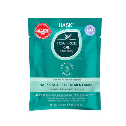 HASK Tea Tree Oil & Rosemary Hair & Scalp Treatment Mask