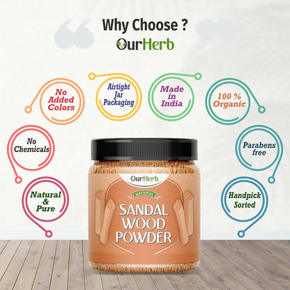 OurHerb Sandalwood Powder Face Pack