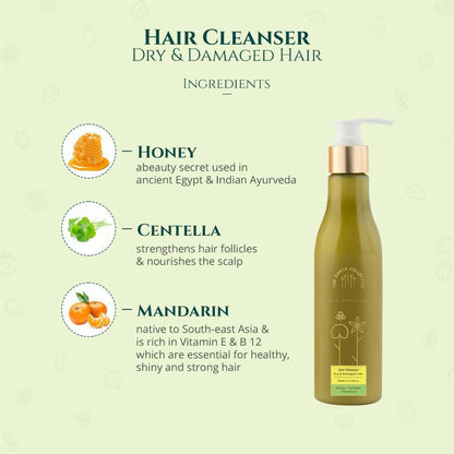 The Earth Collective Hair Cleanser - Dry and Damaged Hair