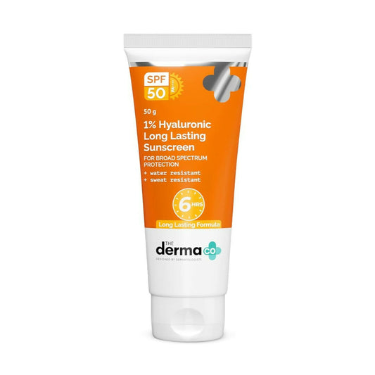 The Derma Co 1% Hyaluronic Long Lasting Sunscreen SPF 50 Pa++++ -  buy in usa 