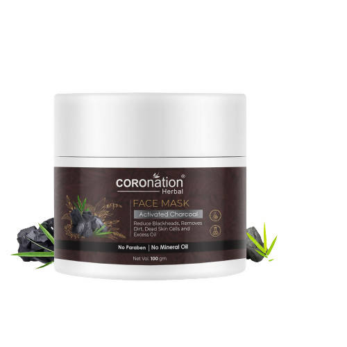 Coronation Herbal Activated Charcoal Face Mask - usa canada australia