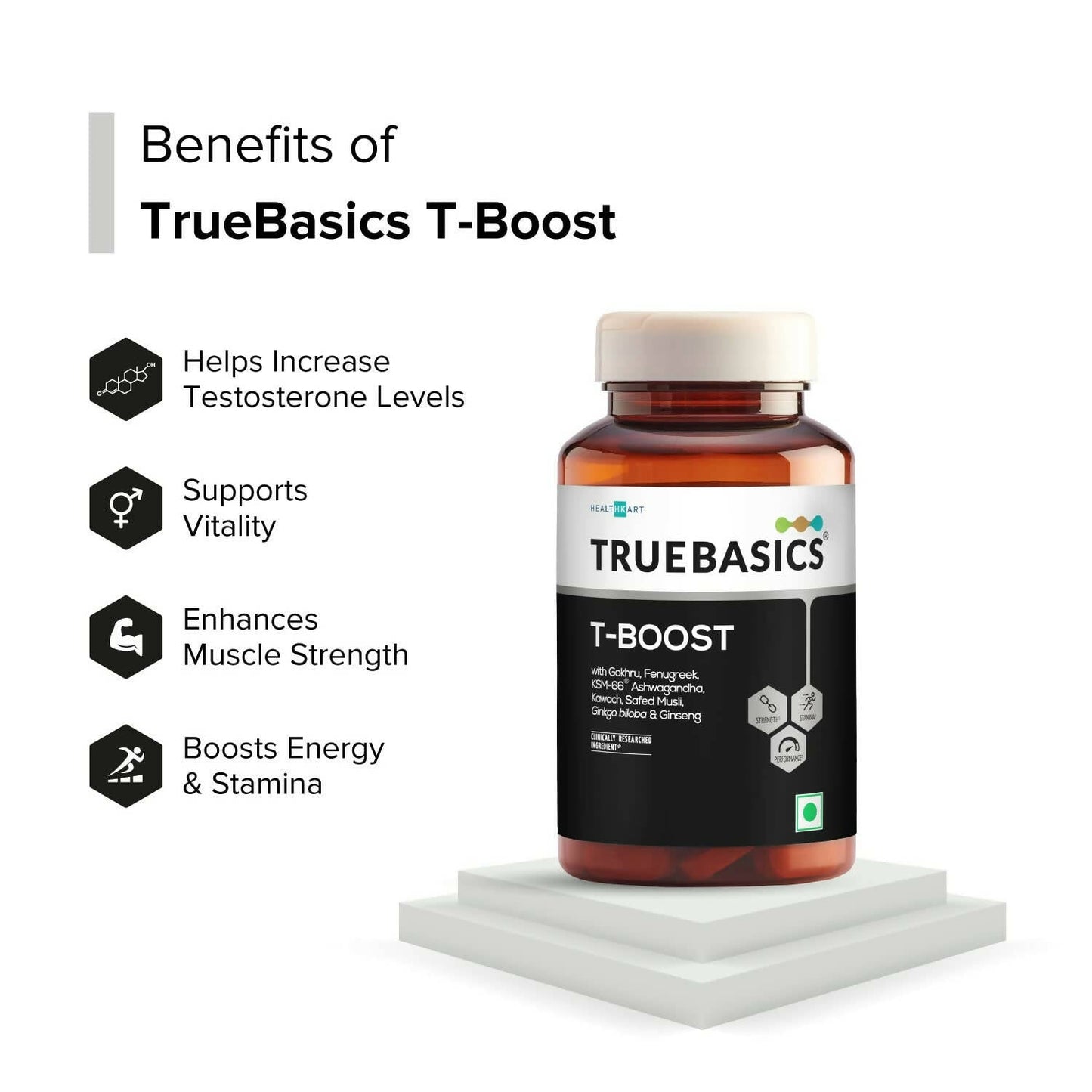 TrueBasics T-Boost Tablets for Men