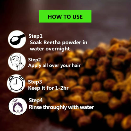Syndy Pharma Reetha Powder for Hair