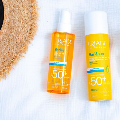 Uriage Bariesun SPF 50 + Moisturizing Dry Mist Sunscreen