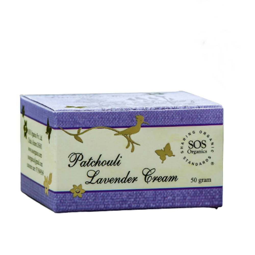 SOS Organics Patchouli Lavender Cream - BUDNE