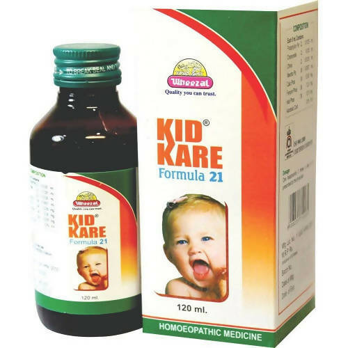 Wheezal Homeopathy Kid Kare Formula 21 Syrup - BUDEN
