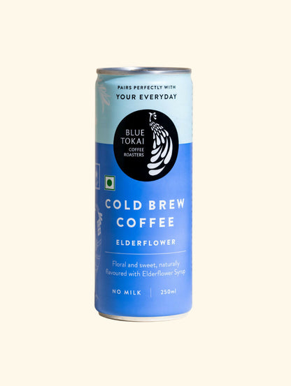 Blue Tokai Cold Brew Coffee Elderflower Can