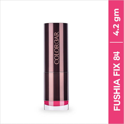 Colorbar Velvet Matte Lipstick Fushia Fix 1