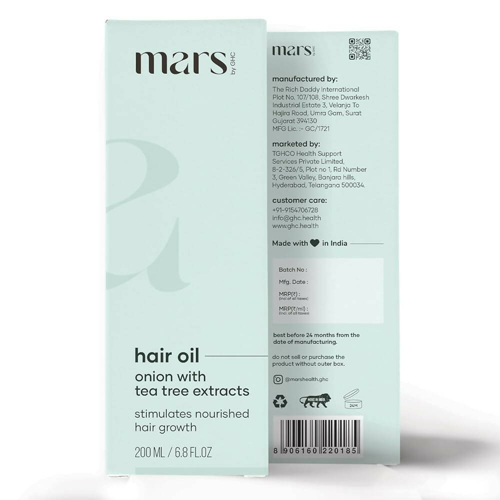 Mars by GHC Hair Oil With Onion & Bhringraj