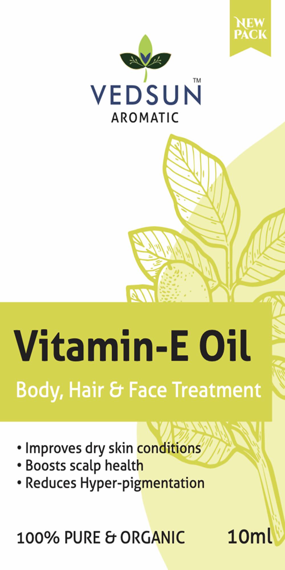 Vedsun Naturals Vitamin E Oil Pure & Organic for Skin