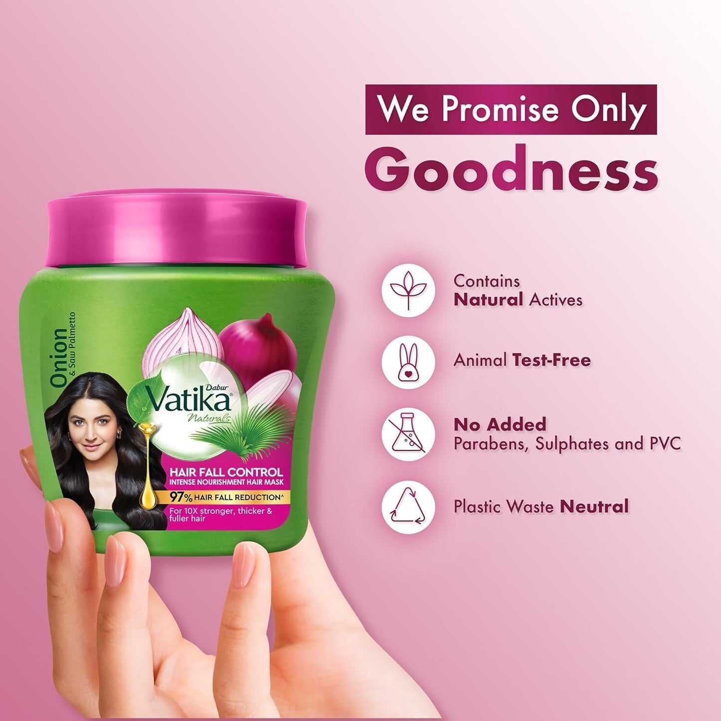 Dabur Vatika Naturals Hair Fall Control Hair Mask