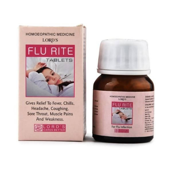Lord's Homeopathy Flu Rite Tablets