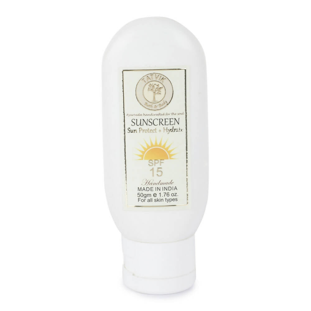 Tatvik Ayurveda Sunscreen Sun Protect & Hydrate SPF 15