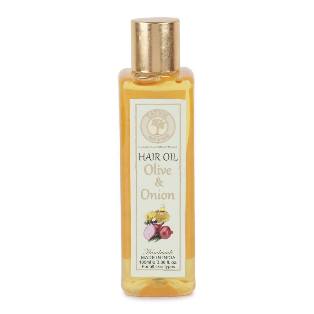 Tatvik Ayurveda Hair Oil - Olive & Onion