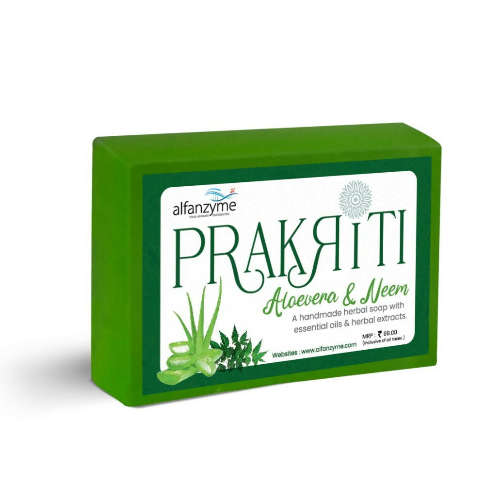 Prakriti Herbal Soap Aloevera and Neem