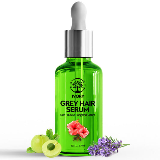 Ivory Natural Grey Hair Serum - Restore Natural Hair Color