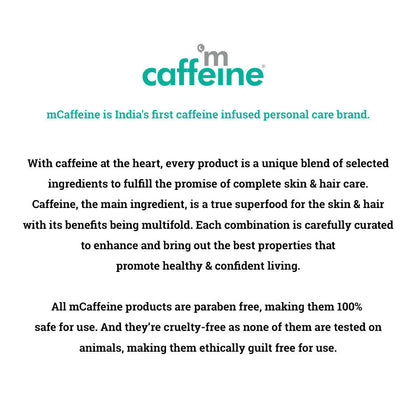 mCaffeine Naked & Raw Latte Coffee Leave-In Hair Cream
