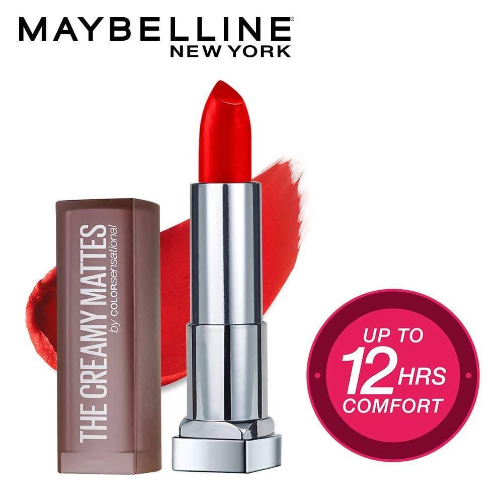 Maybelline New York Color Sensational Creamy Matte Lipstick / 690 Siren in Scarlet